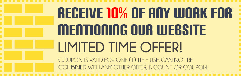 Receive 10% of Any Work for Mentioning our Website